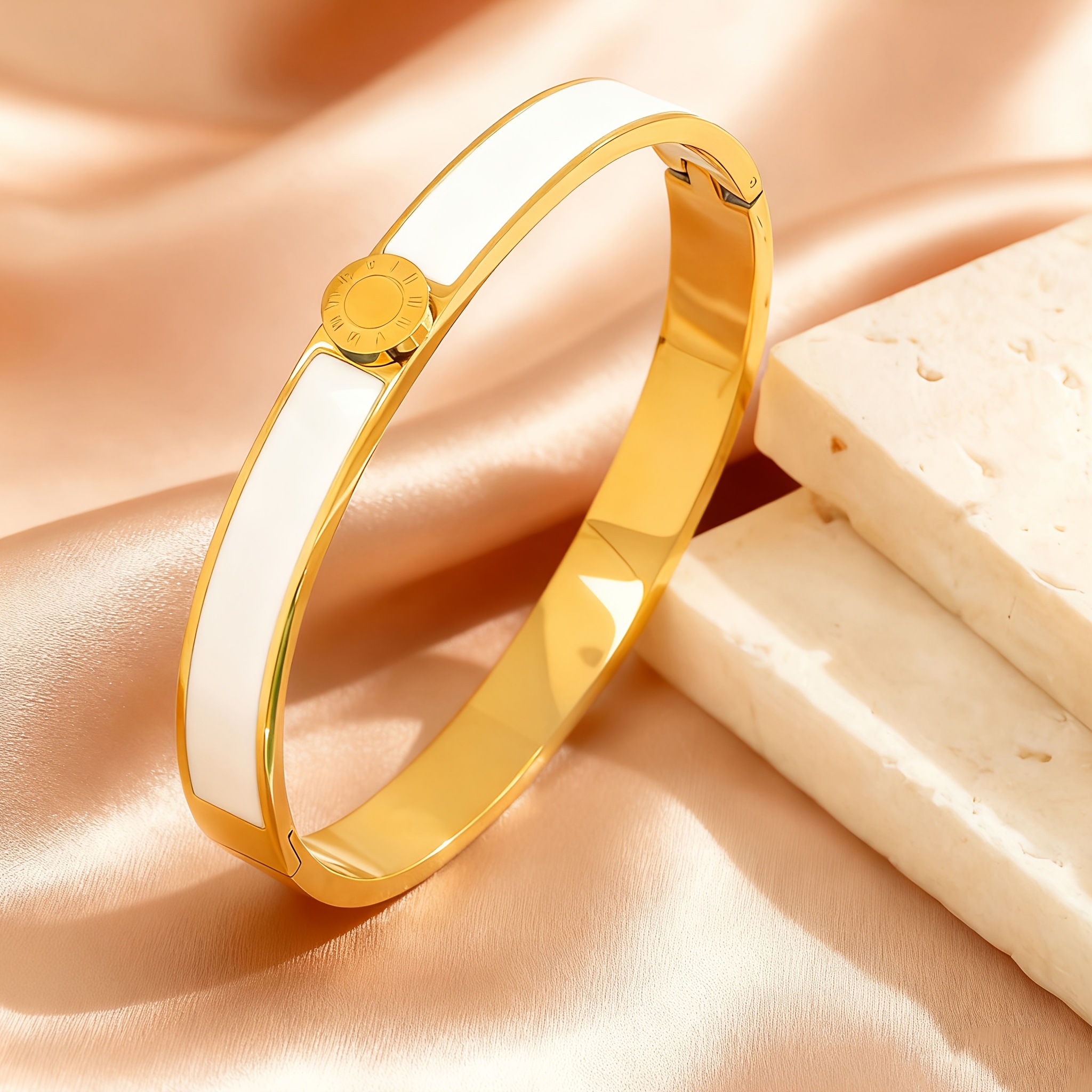 High-End Elegant Roman Numeral Dial Bracelet, Versatile Fashion Accessory